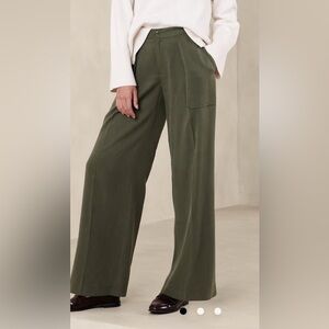 PREPPY NAVY Banana Republic Factory - TENCEL wide leg pant BNWT
